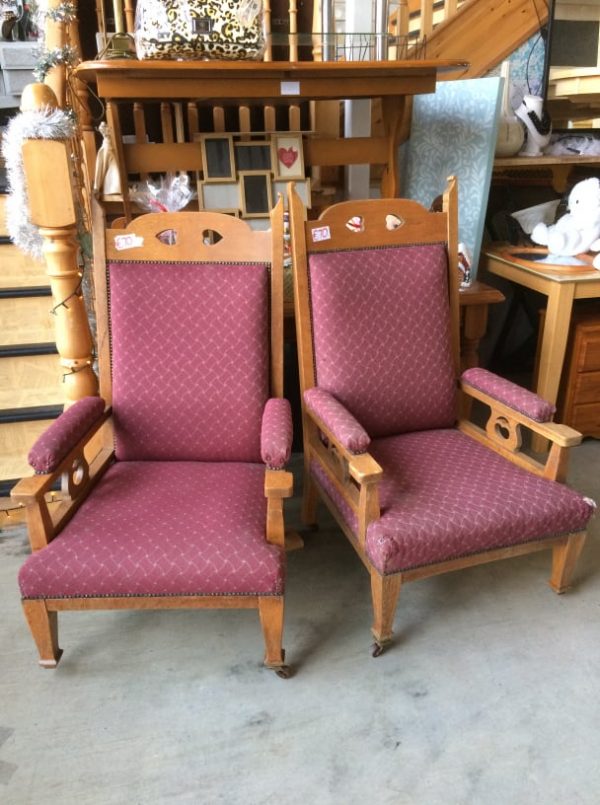 Wine Antique Chairs